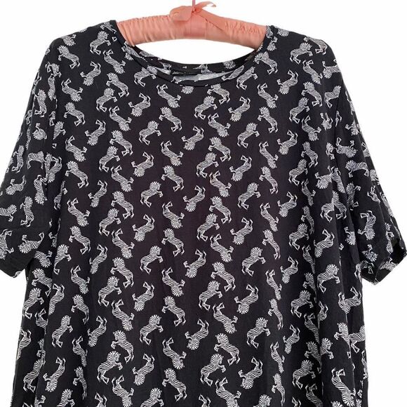 Laura Torelli Zebra T-shirt Plus Size Germany - Picture 3 of 7